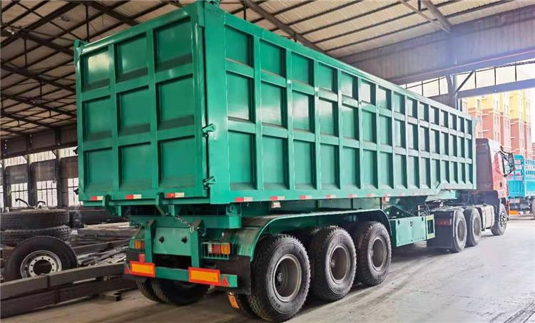 6 Units 100 Ton Dump Semi Trailer for Sale in Mauritania