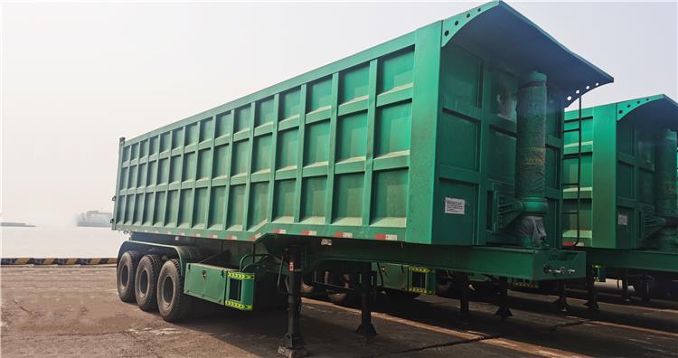 6 Units 100 Ton Dump Semi Trailer for Sale in Mauritania