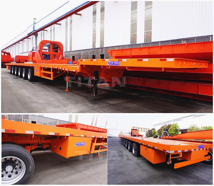 Windmill Blade Trailer Price - Extendable Trailer for Windmill Projects in Vietnam