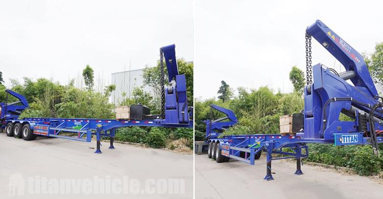 45 Ton Side Loader Container Trailer for Sale - Learn the Design and Specs of Sidelifter