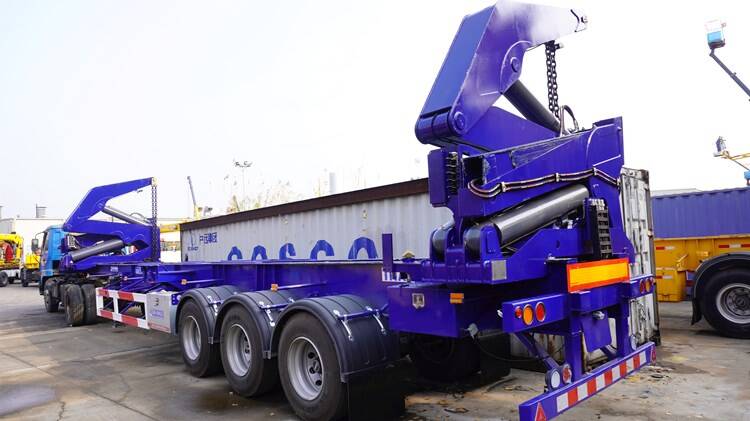 45 Ton Side Loader Container Trailer for Sale - Learn the Design and Specs of Sidelifter