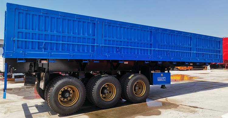 Dropside Side Tipper Trailer Transport 80 Tons Coal for Sale - How are They Used in Farming