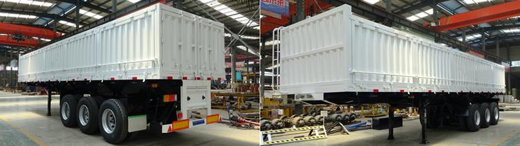 Dropside Side Tipper Trailer Transport 80 Tons Coal for Sale - How are They Used in Farming