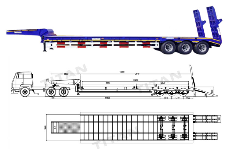 Customize Your Lowbed Trailer for Heavy Load Transport