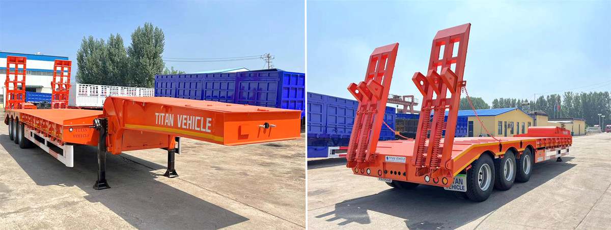 3 Axle Low Bed Trailer for Sale - 10% Off Discount
