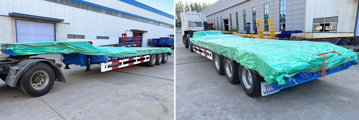 3 Axe Lowbed Trailer Price - Lowbed Trailer for Sale
