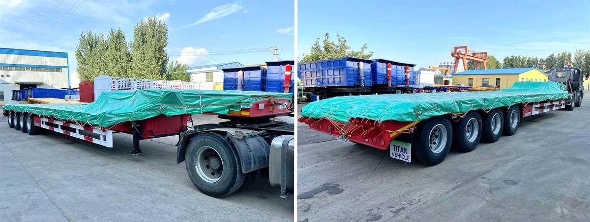 4 Axle Low Loader for Sale - TITAN Vehicle