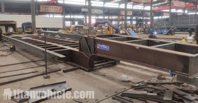 Removable Gooseneck Trailer 4 Axle for Sale in Senegal Dakar