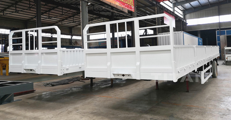 3 Axle Side Wall Trailer for Sale from Mauritania Nouakchott