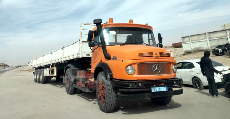 3 Axle Side Wall Trailer for Sale from Mauritania Nouakchott