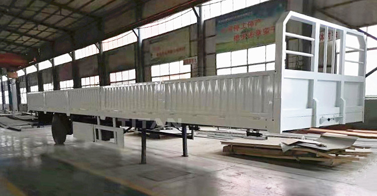 3 Axle Side Wall Trailer for Sale from Mauritania Nouakchott