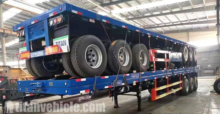 40 Foot Flatbed Semi Trailer for Sale in Tanzania