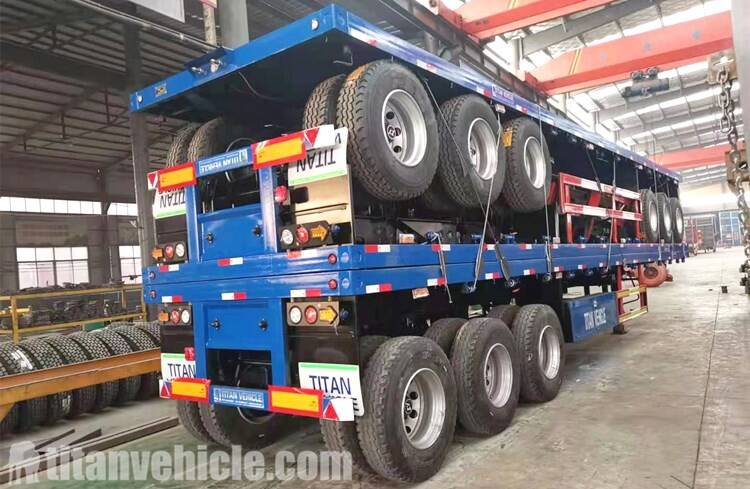 40 Foot Flatbed Semi Trailer for Sale in Tanzania