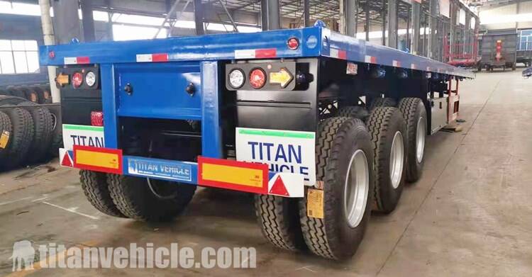 40 Foot Flatbed Semi Trailer for Sale in Tanzania