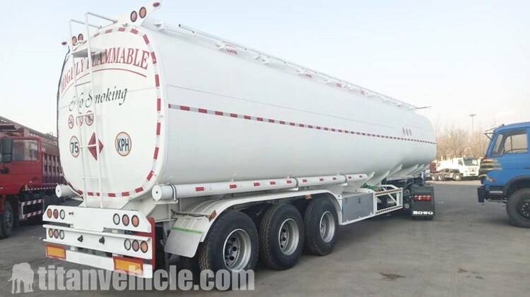Fuel Tanker Trailer | 40000 Liters 3 Axle Oil Tanker Trailer for Sale in Zambia Lusaka