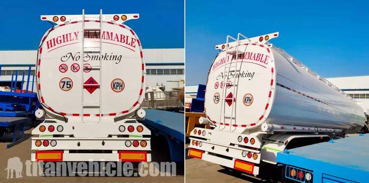 Fuel Tanker Trailer | 40000 Liters 3 Axle Oil Tanker Trailer for Sale in Zambia Lusaka