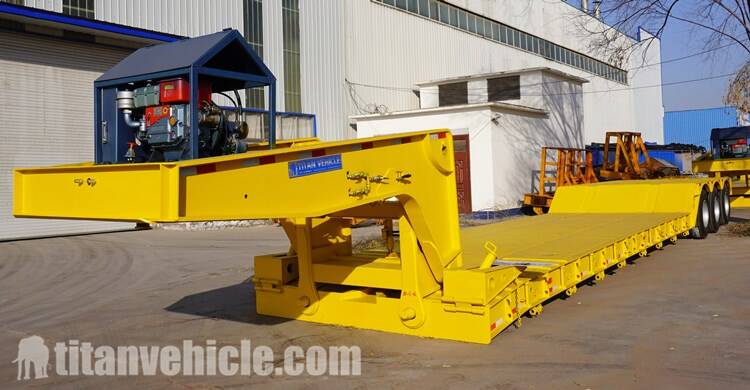 120 Ton Removable Gooseneck Lowboy Trailer for Sale in Nigeria Lagos