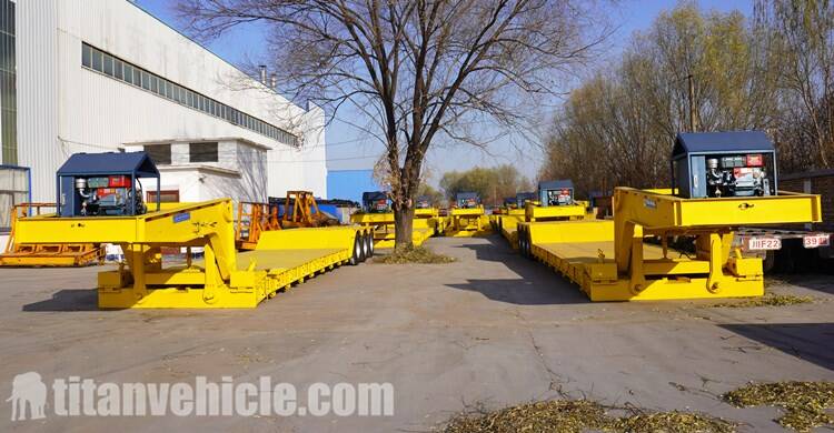 120 Ton Removable Gooseneck Lowboy Trailer for Sale in Nigeria Lagos
