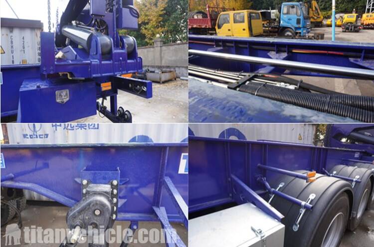 45 Ton Container Side Loader Trailer for Sale in Malawi Mwblz Details