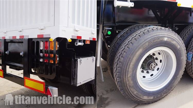 China Fence Semi Trailer for Sale In Zimbabwe Harare