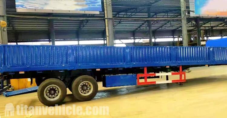 Factory Show of Side wall Semi Trailer
