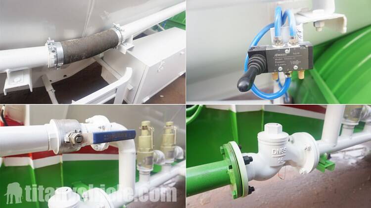 3 Axle Bulk Cement Tanker Trailer for Sale in Mozambique