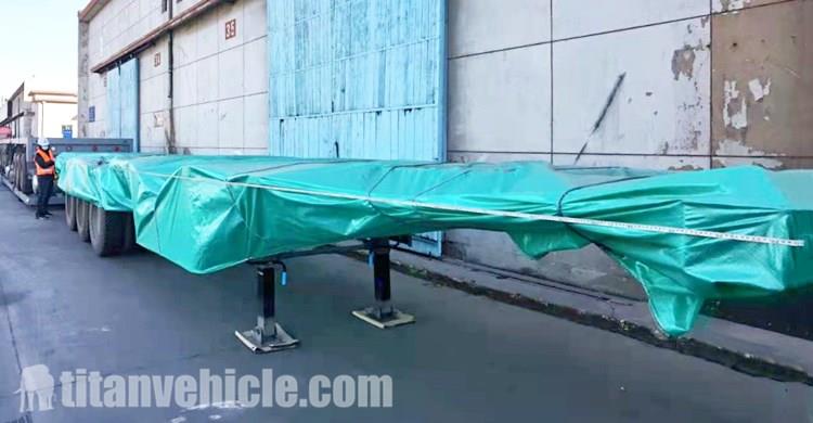 3 Axle 40ft Container Skeletal Semi Trailer for Sale in Kenya Mombasa