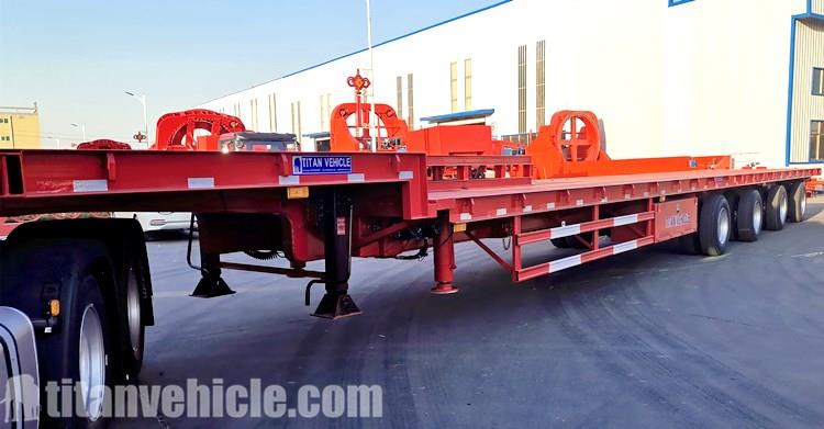 Extendable Windmill Blade Transport Trailer for Sale In Vietnam danan