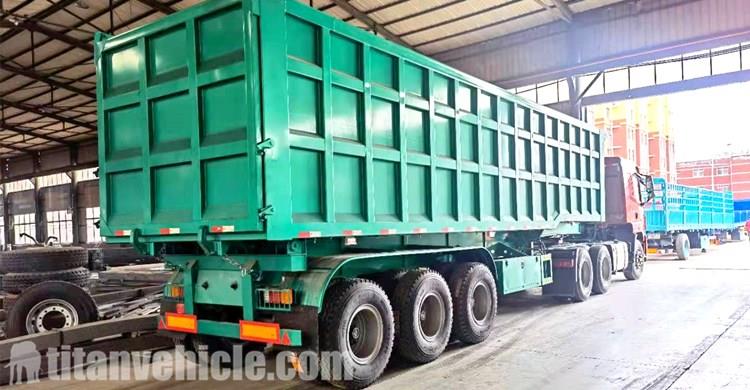 60 Ton Dump Tipper Trailer for Sale In Mauritania Nouakchott