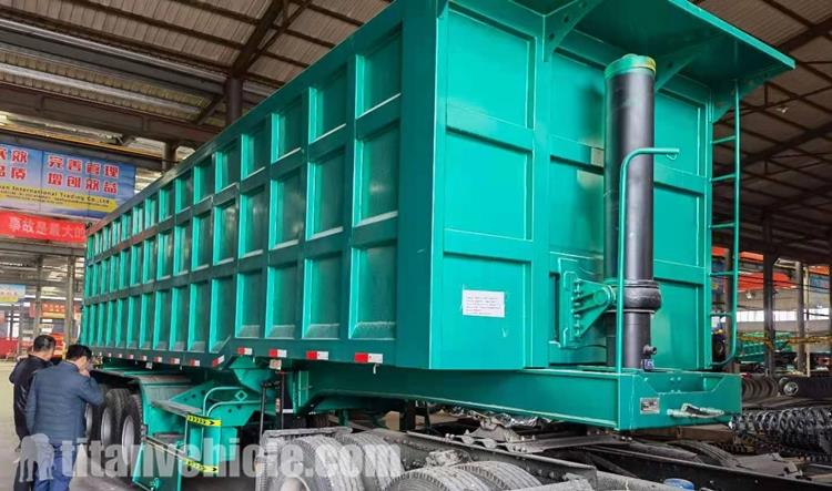 60 Ton Dump Tipper Trailer for Sale In Mauritania Nouakchott