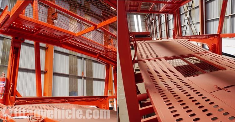 2 Axle 6 Car Carrier Trailer for Sale In Djibouti