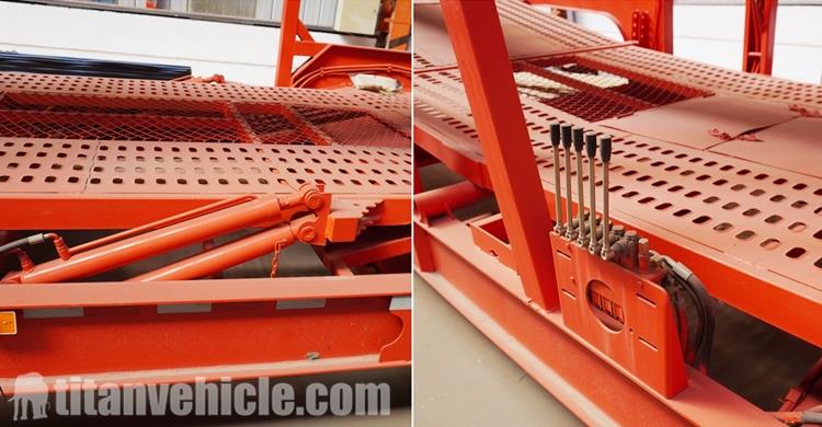 2 Axle 6 Car Carrier Trailer for Sale In Djibouti