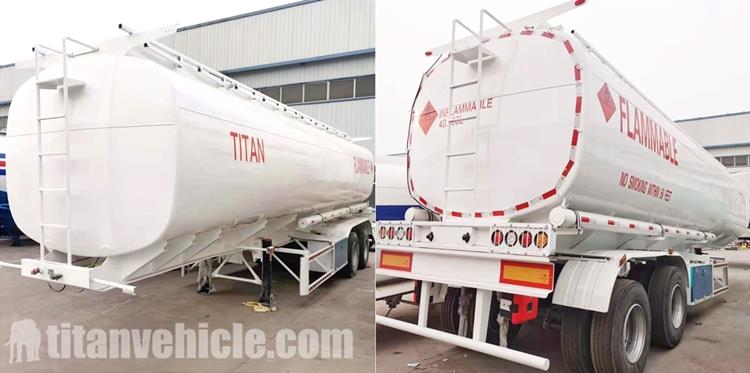 40000 Liters Petrol Tanker for Sale will be sent to Rwanda Kigali.