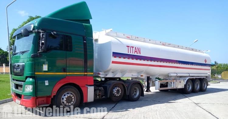 40000 Liters Petrol Tanker for Sale In Rwanda Kigali
