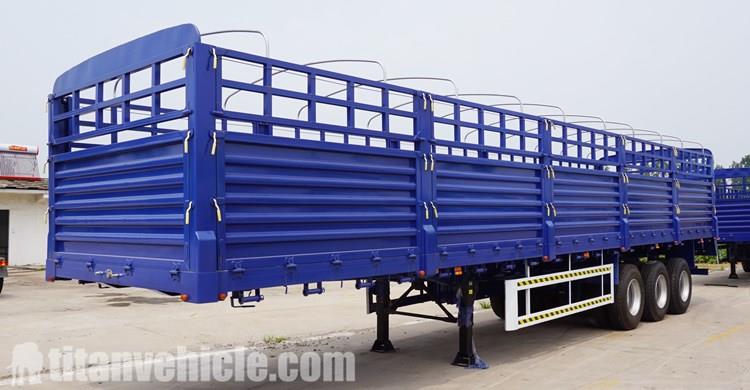 60ton Tri Axle Fence Trailer for Sale in Nigeria Lagos