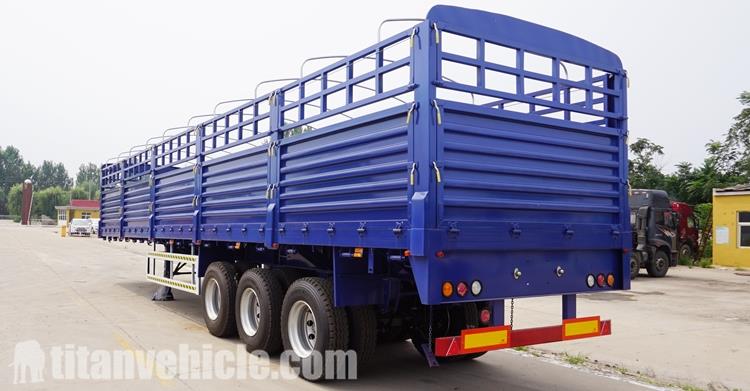 60ton Tri Axle Fence Trailer for Sale in Nigeria Lagos