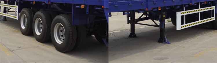 60ton Tri Axle Fence Trailer for Sale in Nigeria Lagos