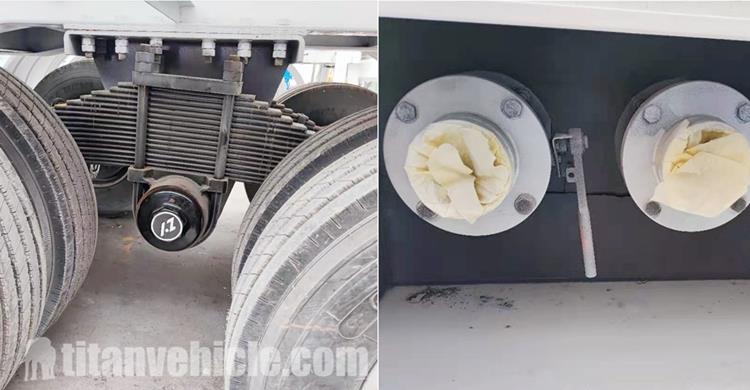 Details of Tri Axle 45000 Liters Oil Tanker Trailer