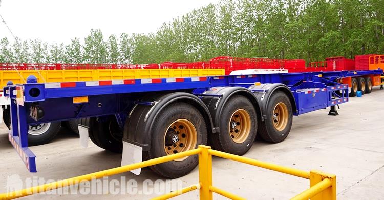 2/3 Axle 40ft Skeleton Trailer for Sale in Namibia Luderitz