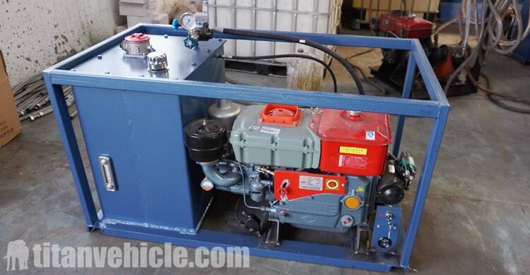 4 Axle 100T Removable Gooseneck Trailer with Dolly for Sale in Chile