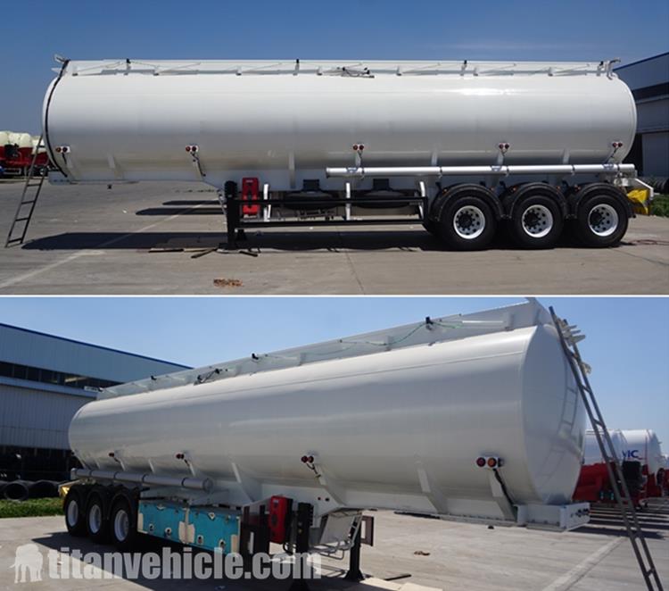 Factory Show of 3 Axle Gas Tanker Trailer for Sale