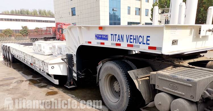 120T Low Bed Trailer for Sale Price in Namibia Luderitz