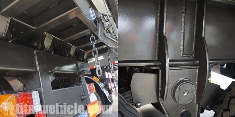 Hydraulic Semi Trailer Tipper for Sale