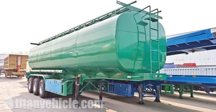 Tri Axle 45CBM Fuel Tanker Trailer for Sale In Mauritania Nouakchott