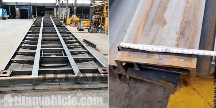 Triaxle Flat Bed Trailer for Sale in Djibouti