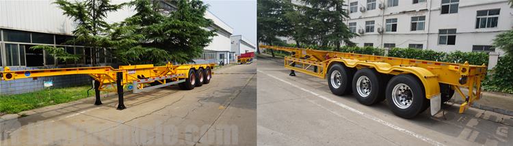 40ft Container Chassis Trailer for Sale will be sent to Madagascar