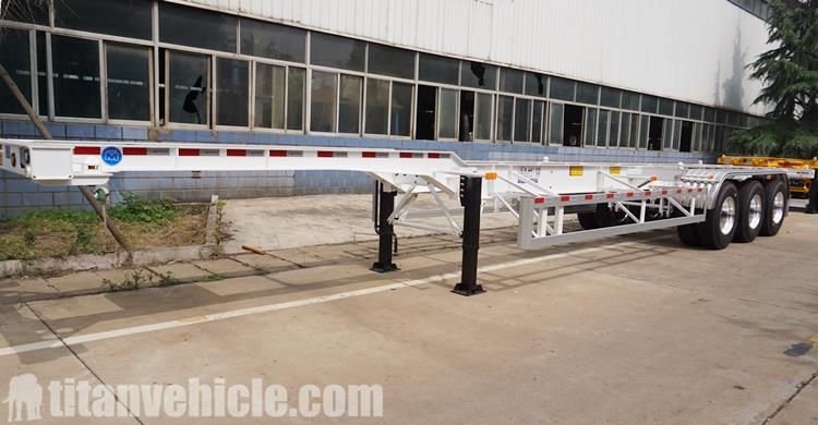 40ft Container Chassis Trailer for Sale will be sent to Madagascar