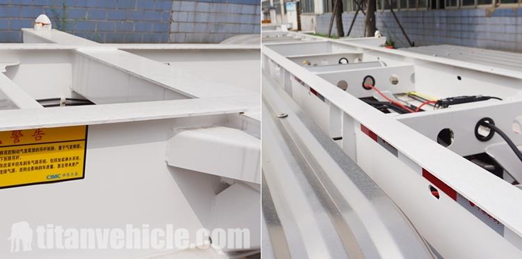 40ft Container Chassis Trailer for Sale will be sent to Madagascar