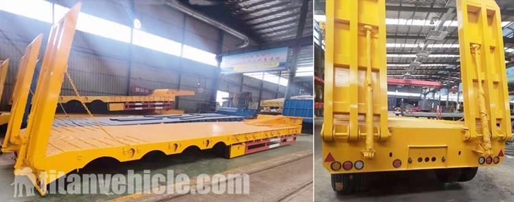 100 Ton Low Bed Truck Trailer for Sale Nigeria APAPA