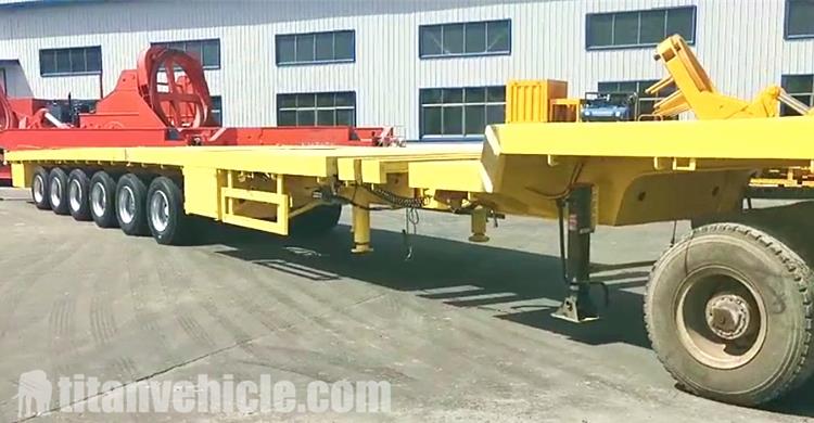 6 Axle 62 Meters Trailer will be Sent to Vietnam